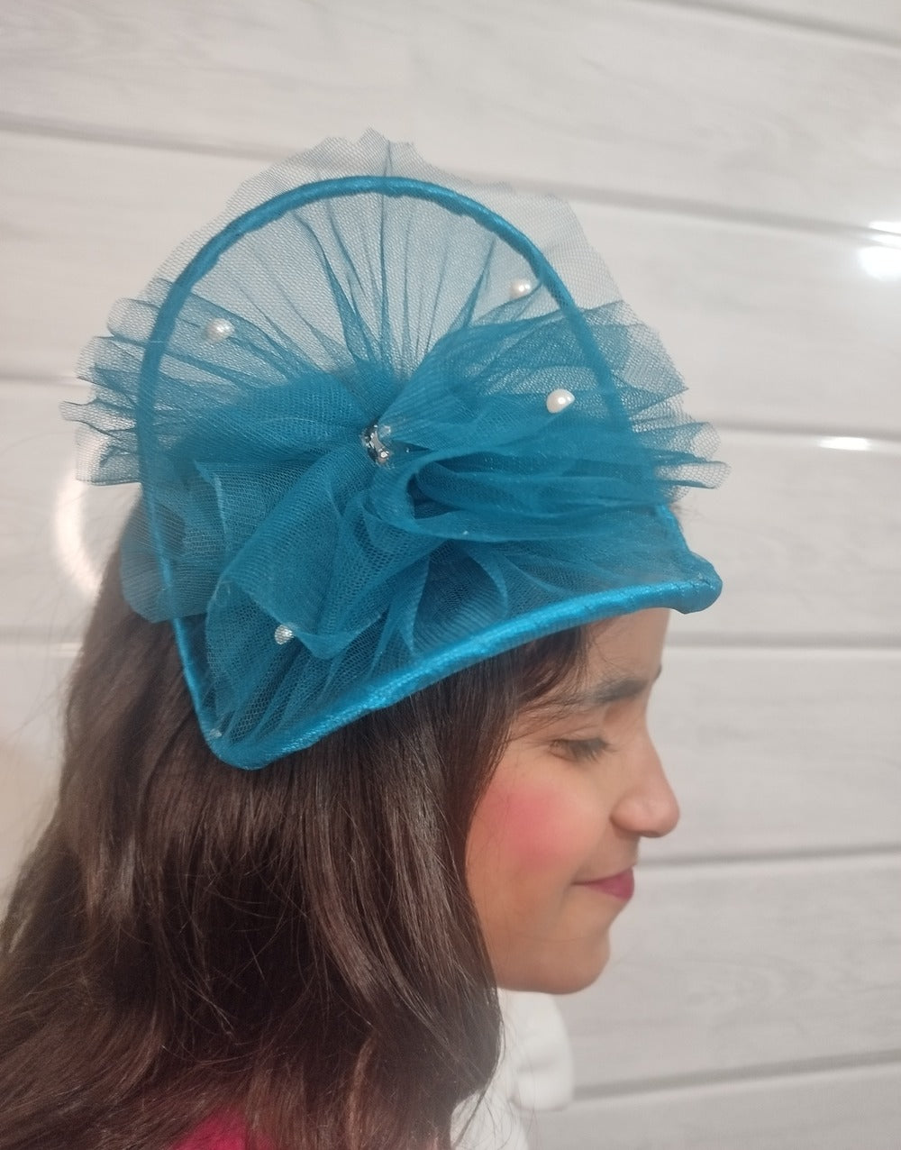 Sapphire Elegance Fascinator