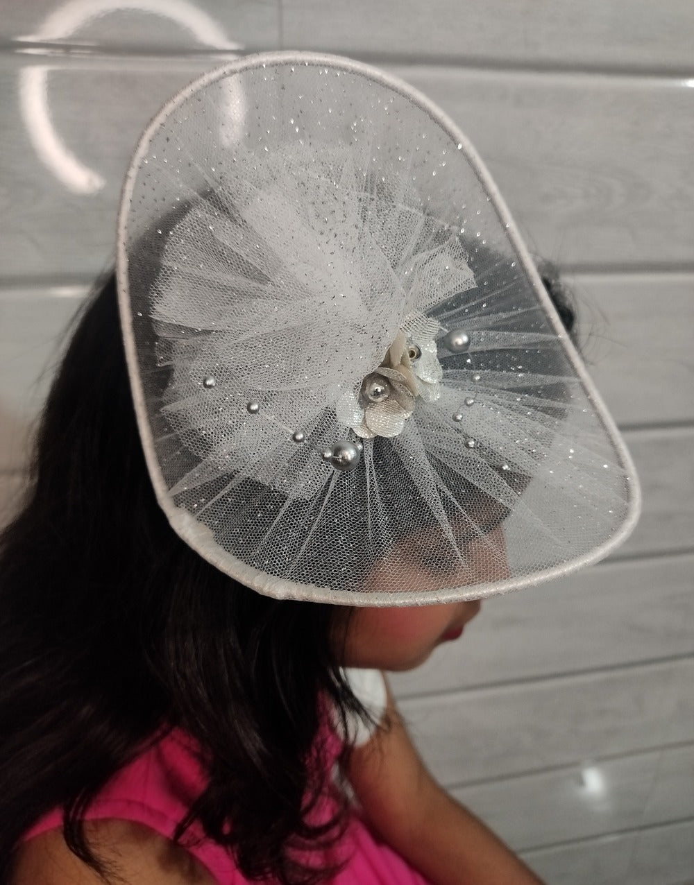 Snow Serenity Fascinator