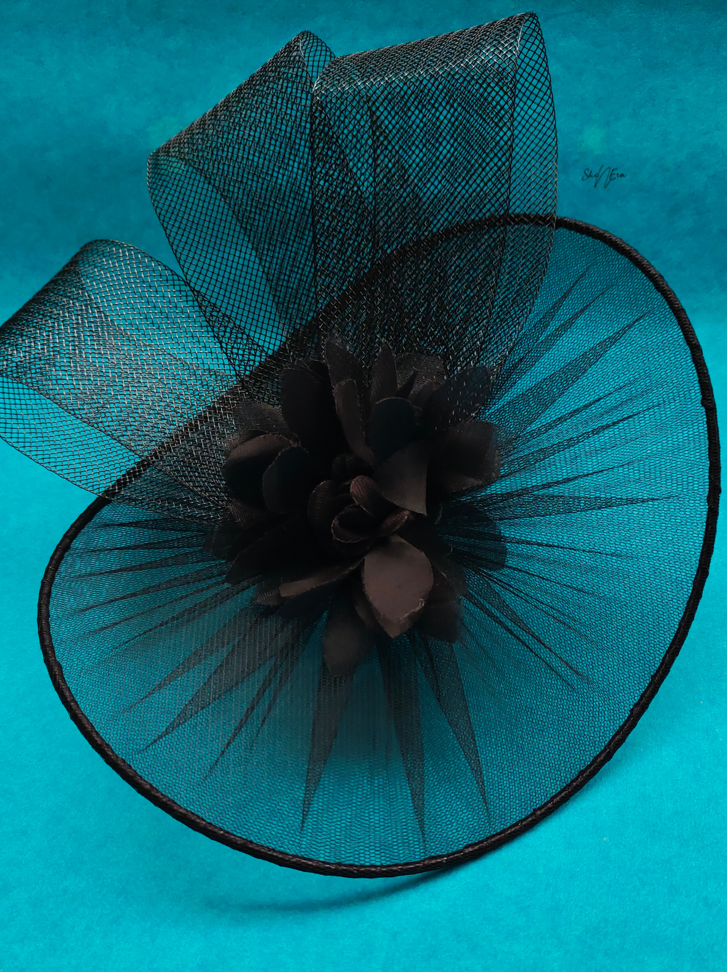 Midnight Elegance Fascinator