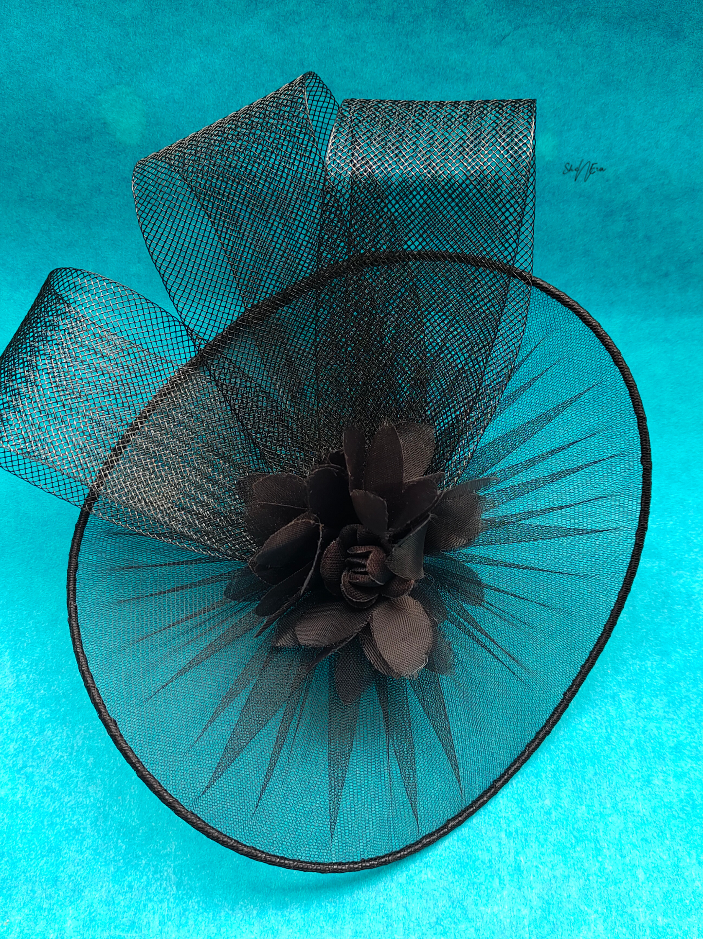 Midnight Elegance Fascinator