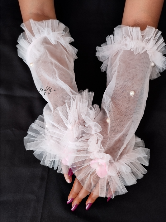 Light Pink Elsa Gloves